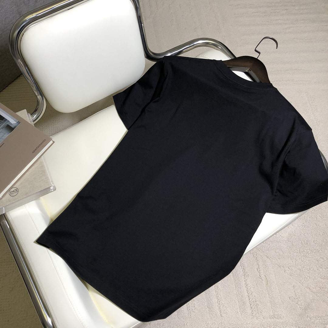 Unbranded Embroidered T (Black) - Image 5
