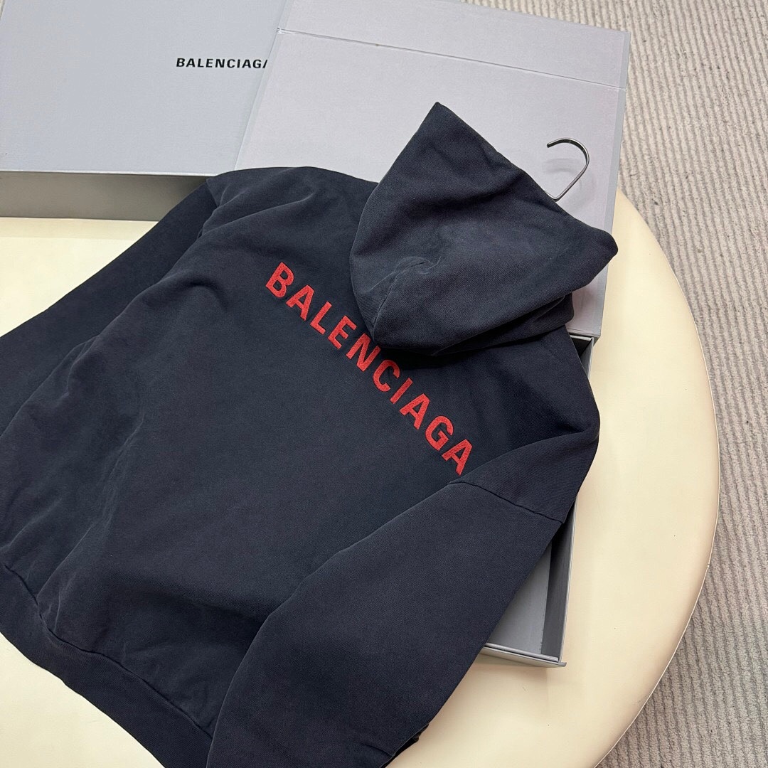 Balenciaga BA Red Embroidered - Image 9
