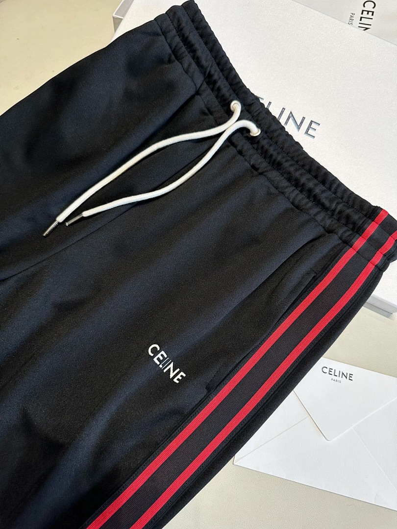 Celine C Red Striped Strap Long - Image 6