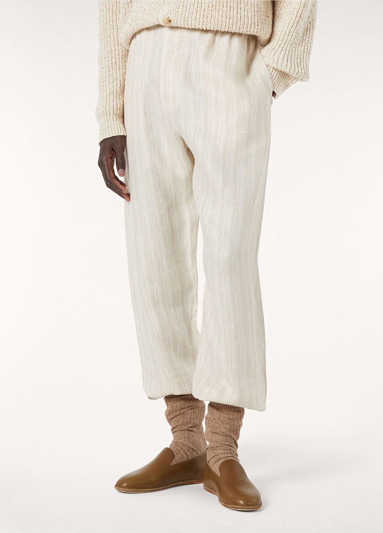 Unbranded Striped Linen Long - Image 4