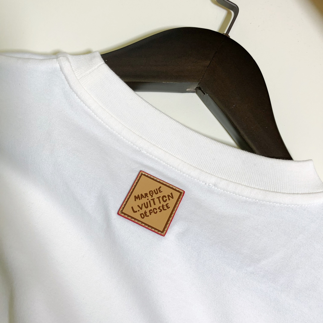 Unbranded Strap Embroidered T (White) - Image 10