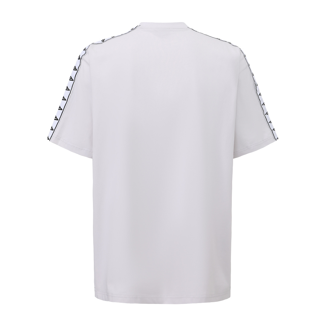 Balenciaga Strap T (Grey White) - Image 13