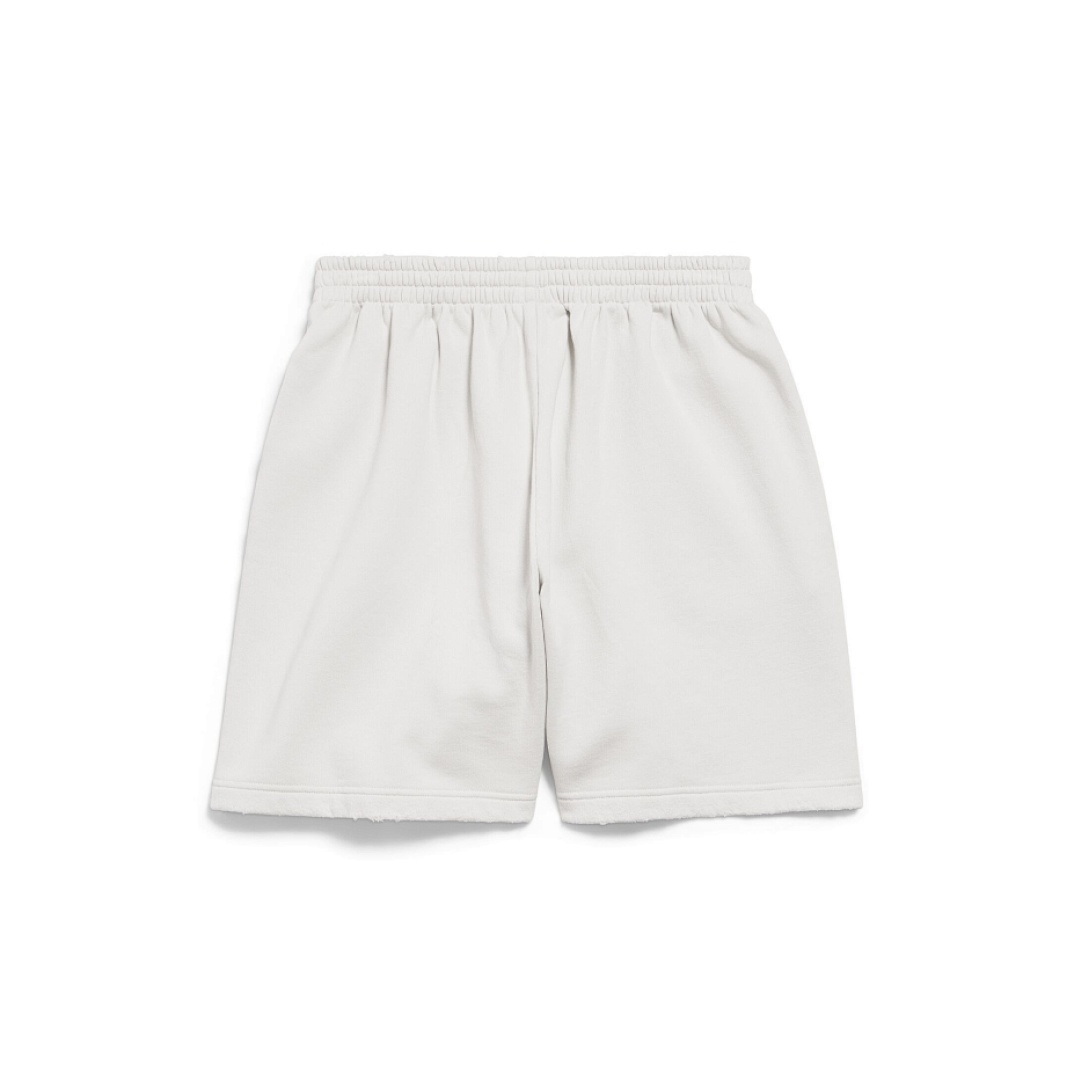Balenciaga Blue Embroidered Short Grey Apricot - Image 2