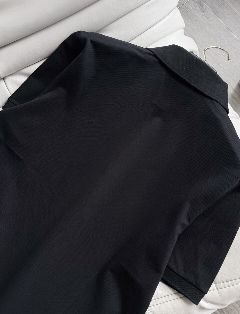 Ralph Lauren Classic Triangle Black Polo Shirt - Image 5