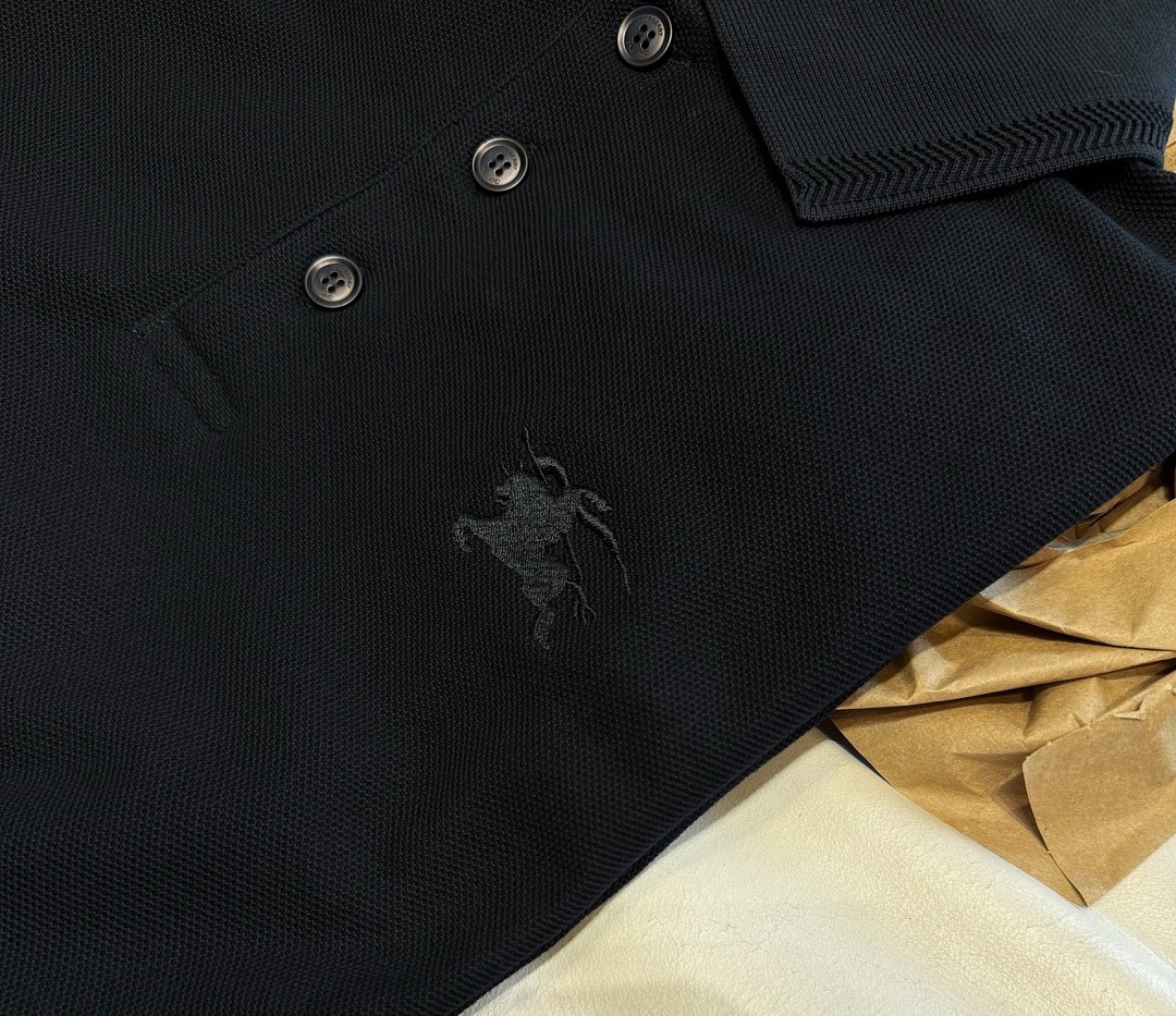 Ralph Lauren BR Embroidered POLO (Black) - Image 9