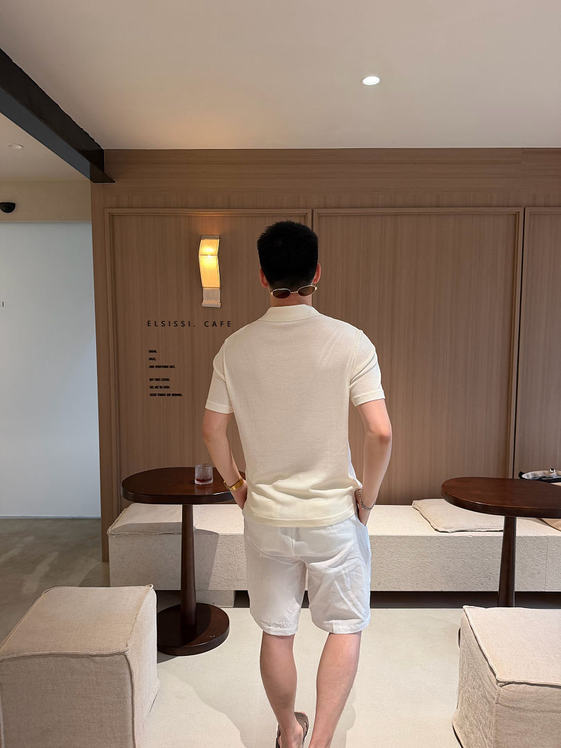Ralph Lauren Silk Cotton POLO Apricot (Cream) - Image 21