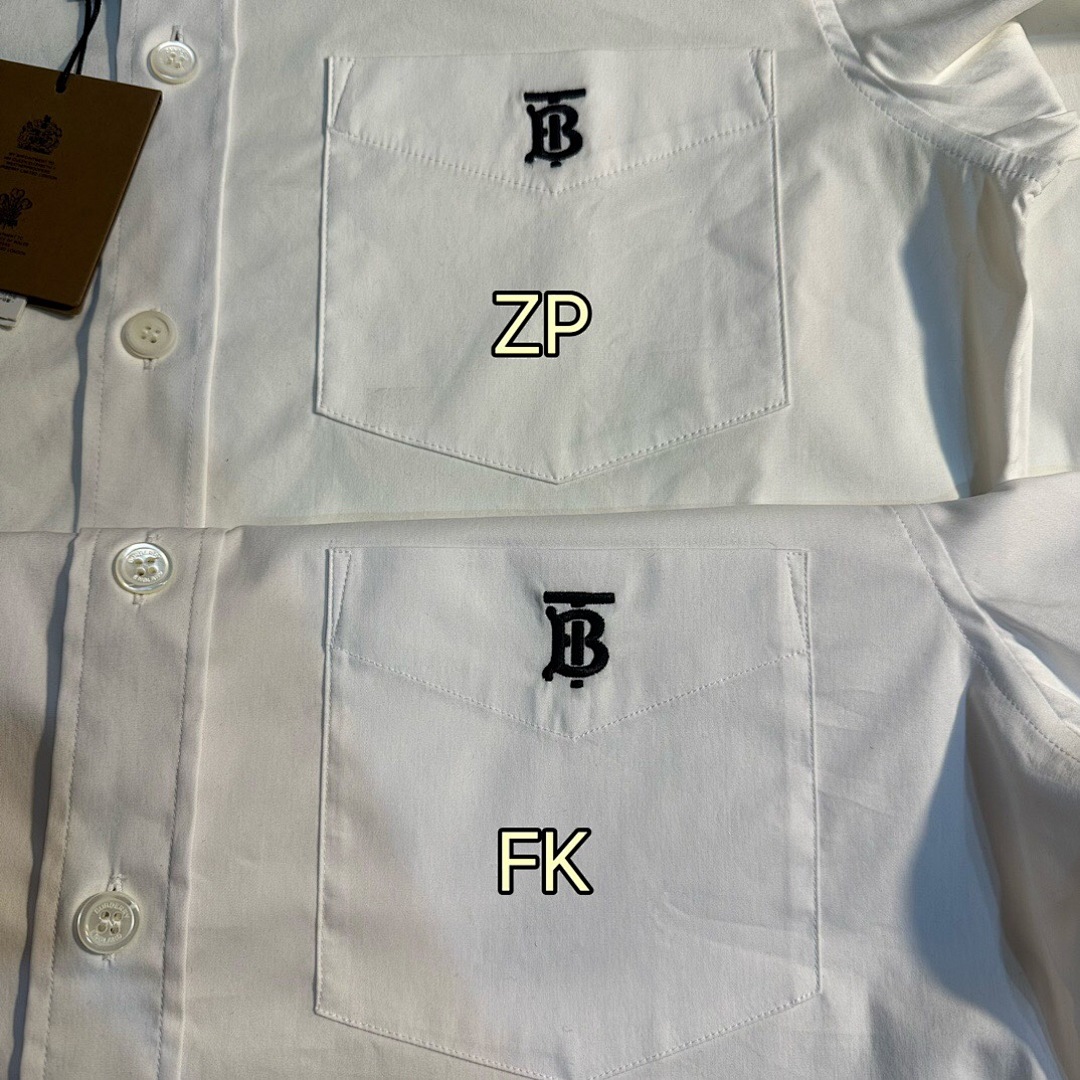 Burberry Bt Small Label (White) - Image 4
