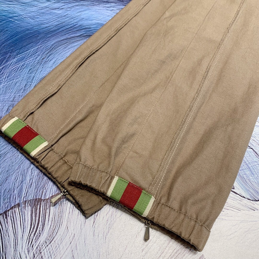 Gucci Khaki Strap Long - Image 15