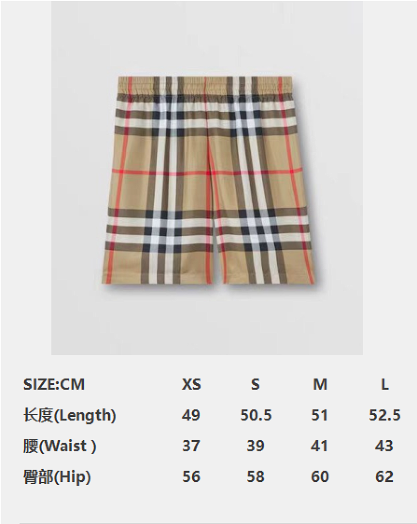 Burberry BR Big Plaid Short - Image 3
