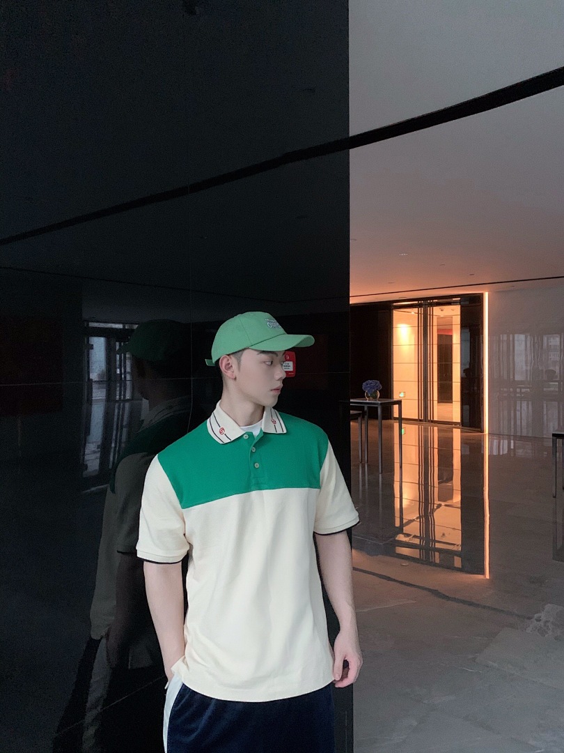 Ralph Lauren G Embroidered Green Patchwork POLO - Image 17