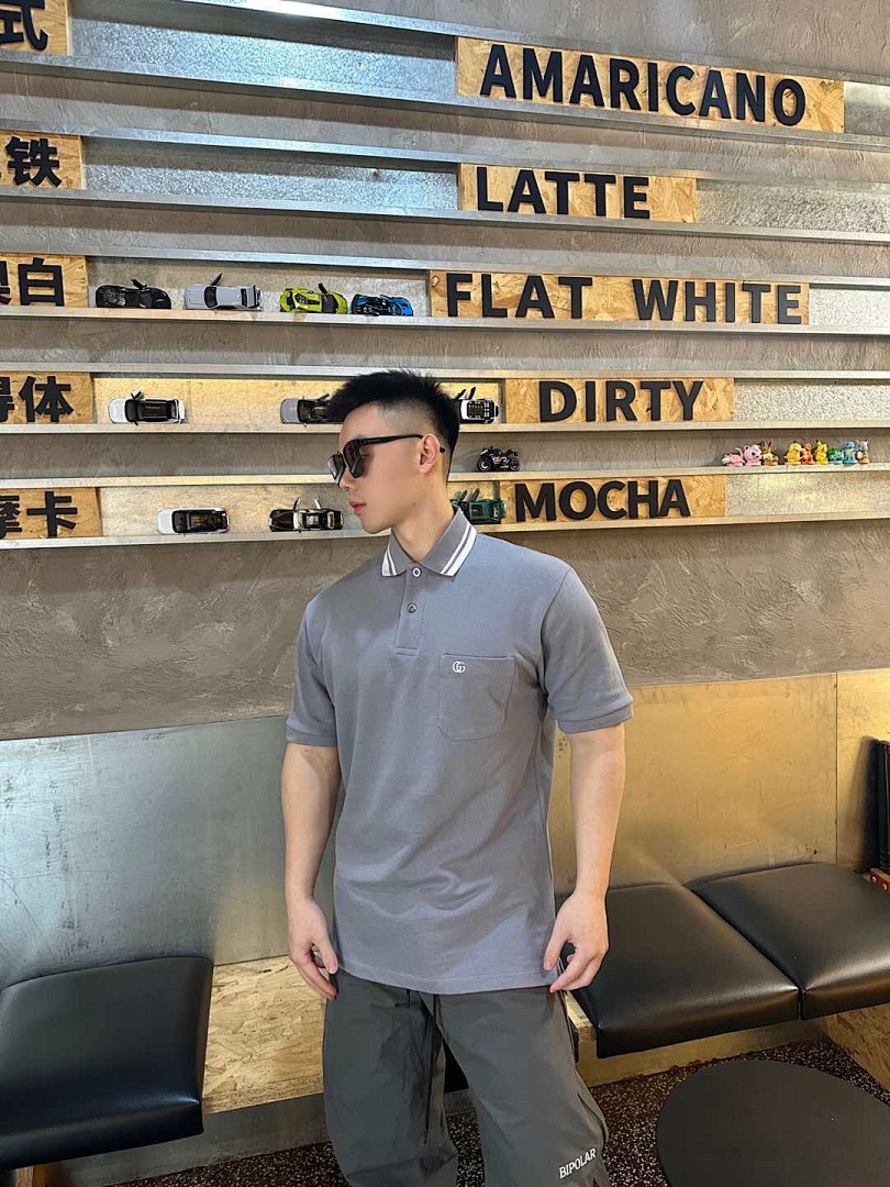 Gucci Double G Embroidered POLO - Image 10