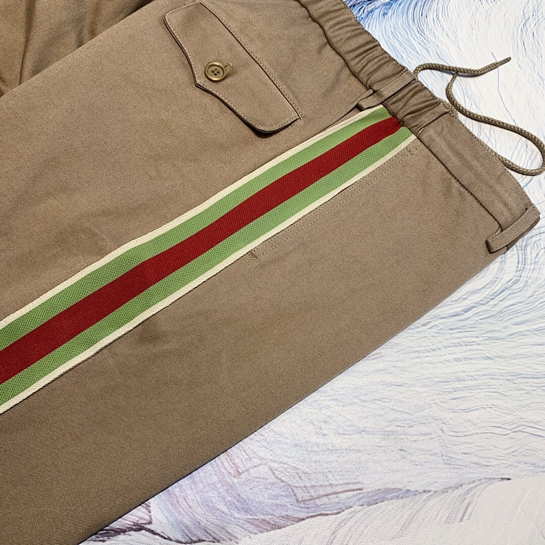 Gucci Khaki Strap Long - Image 5