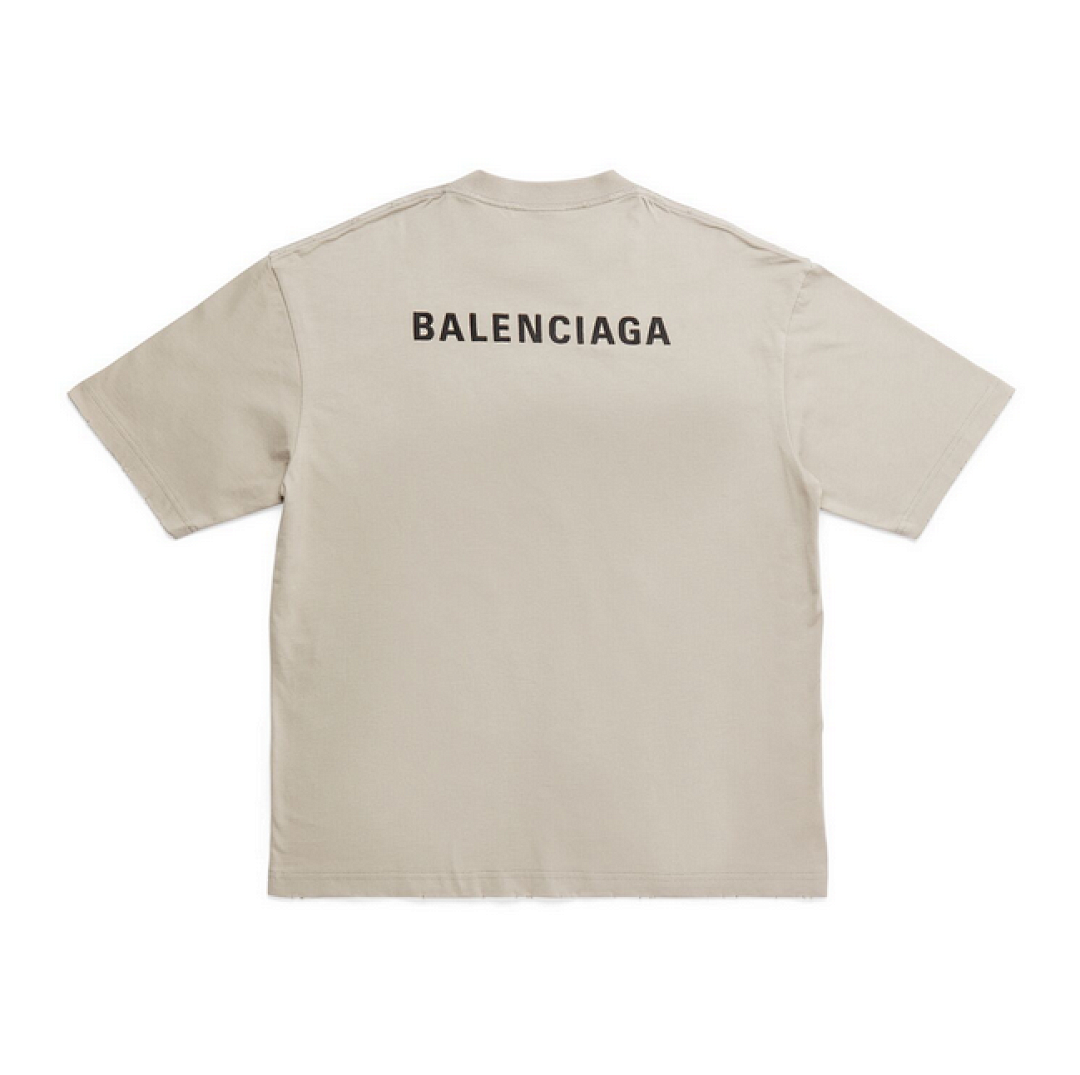 Balenciaga Embroidered Grey Apricot - Image 3