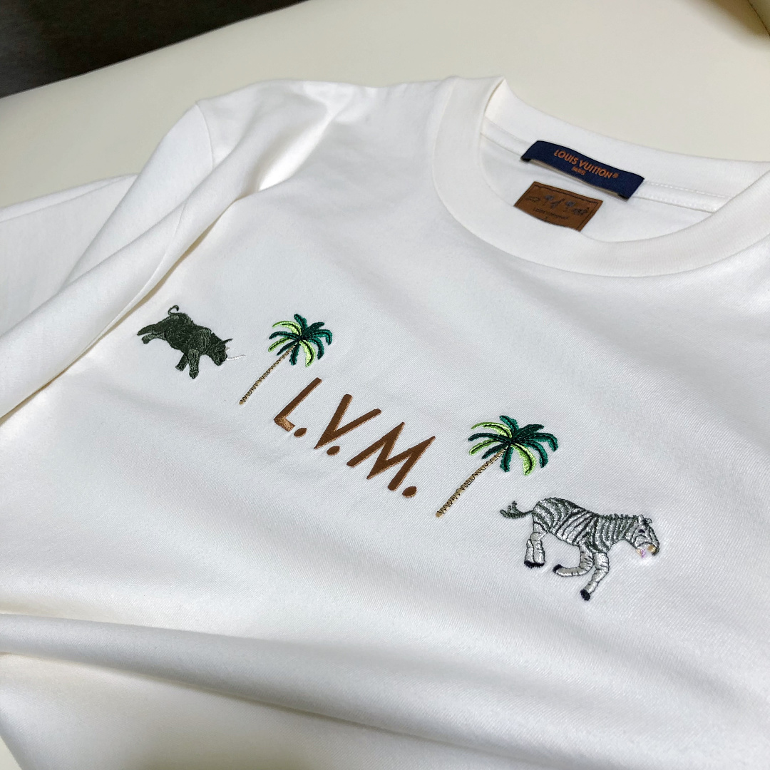 Unbranded Strap Embroidered T (White) - Image 12