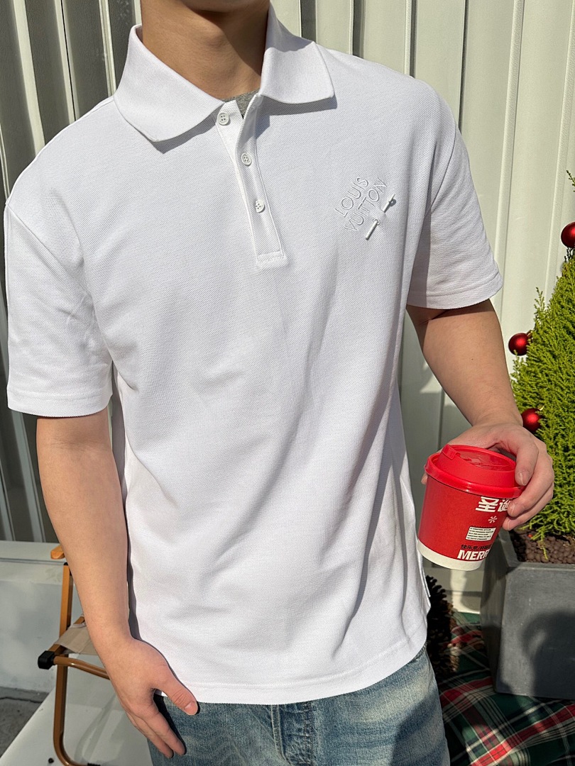 Ralph Lauren Embroidered Polo (White) - Image 14
