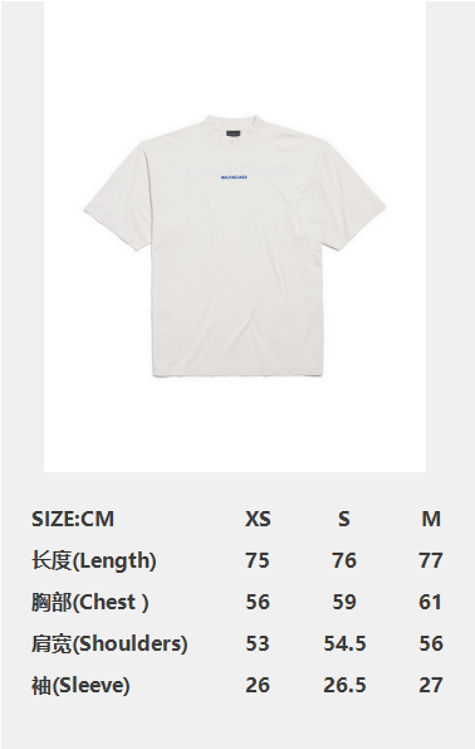 Balenciaga Blue Embroidered T - Image 4