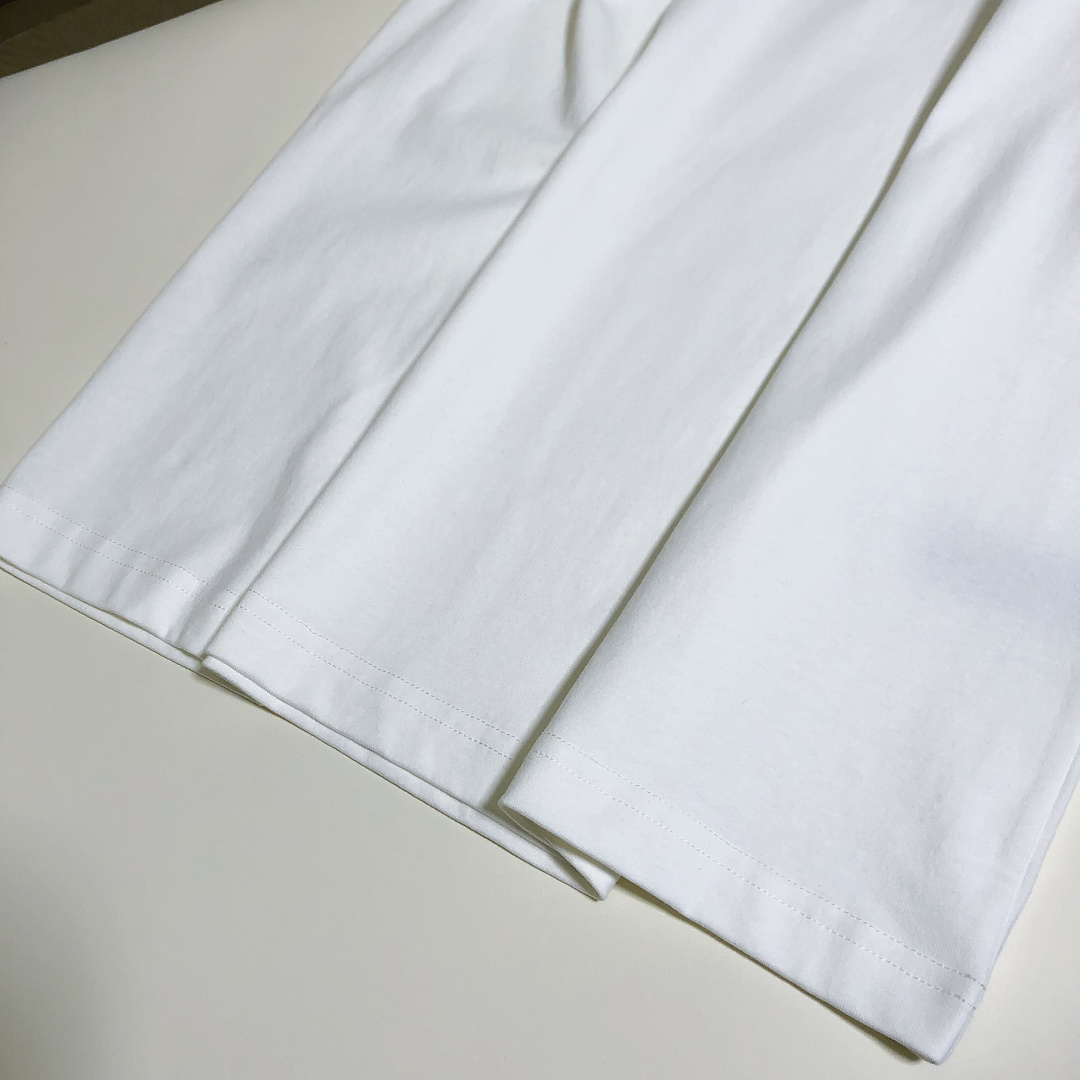 Burberry BR Plaid Collar T (White) - Image 8