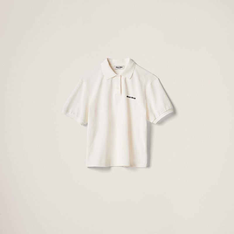 Ralph Lauren MM Embroidered POLO White (Women)