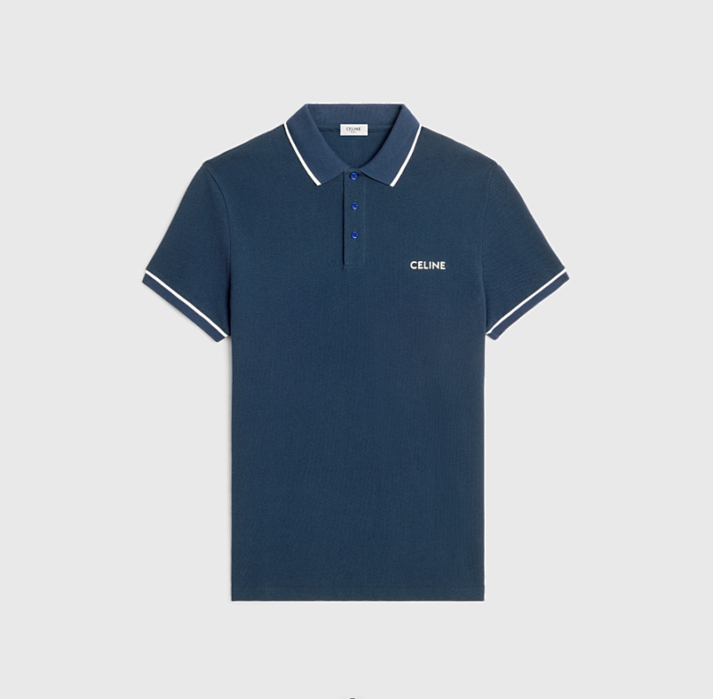 Ralph Lauren C Embroidered POLO (Blue)