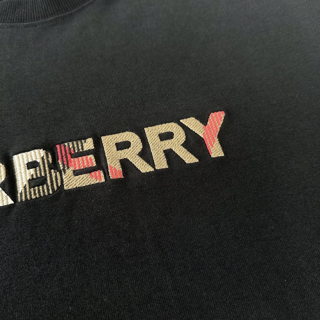Burberry Embroidered T (Black) - Image 10