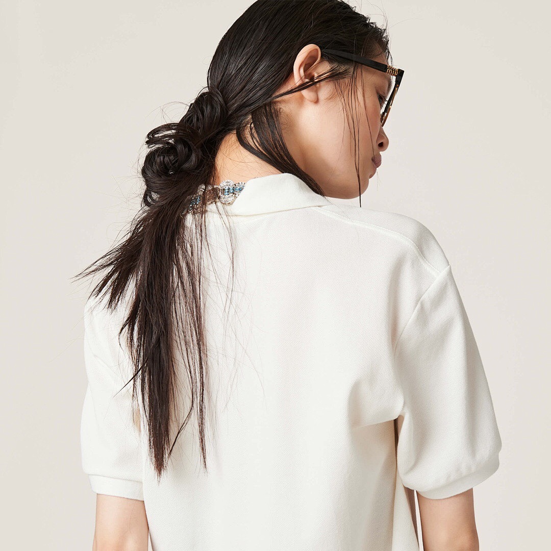 Ralph Lauren MM Embroidered POLO White (Women) - Image 13