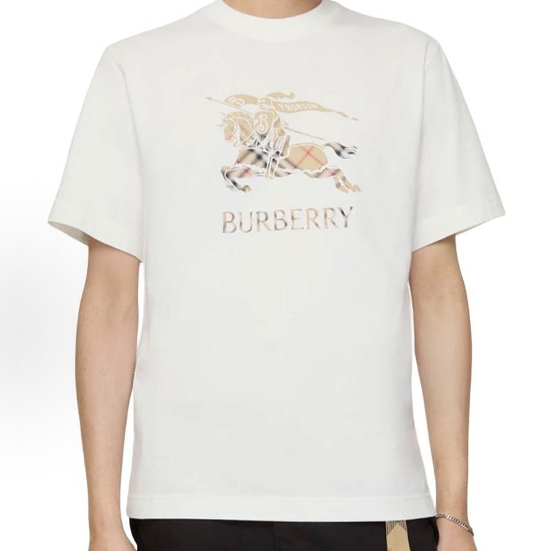 Burberry Plaid Print T