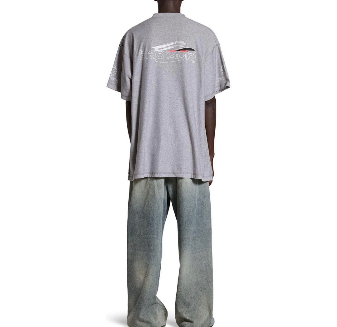 Balenciaga AI Short Sleeve (Grey) - Image 16