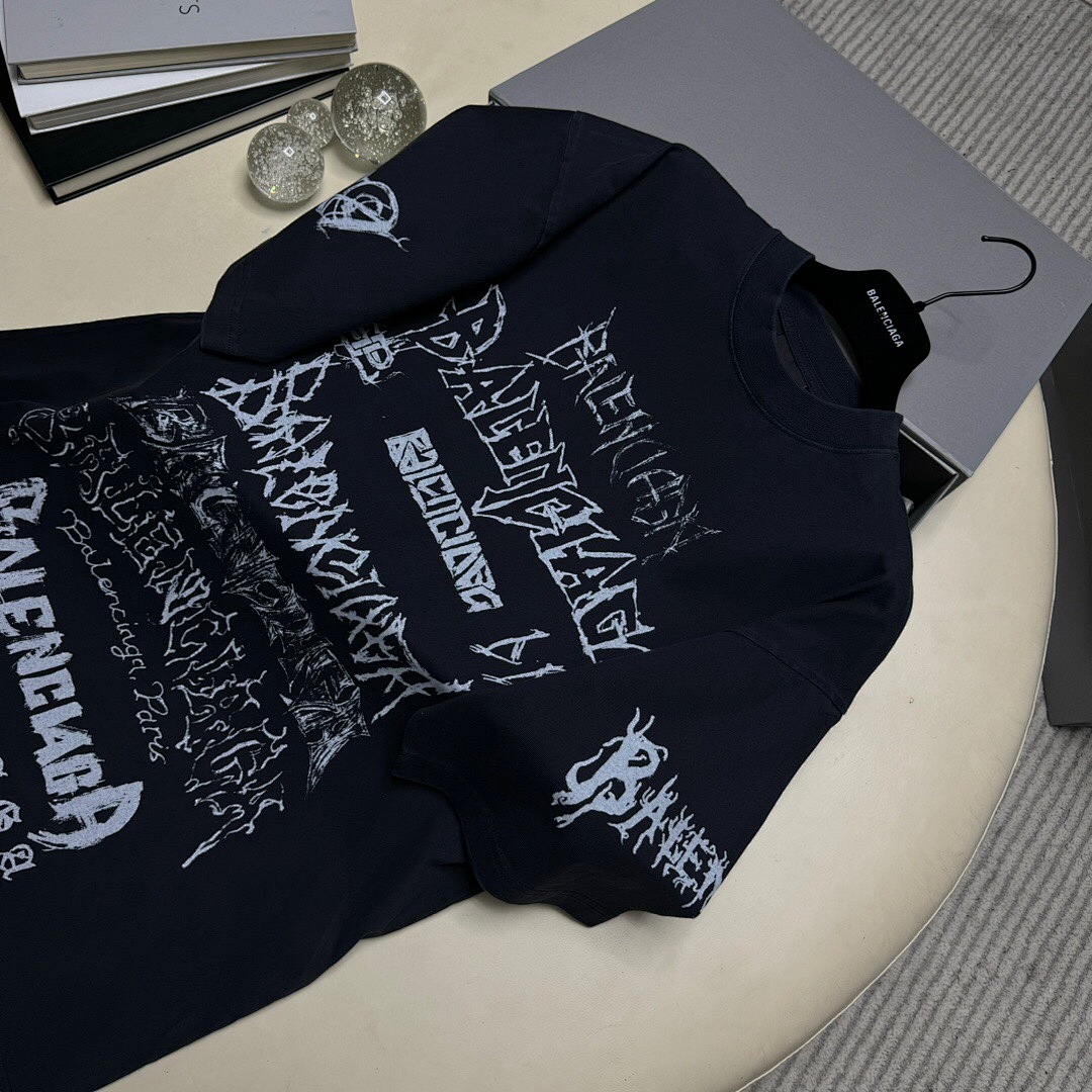 Balenciaga DIY Metallic Short Sleeve - Image 6