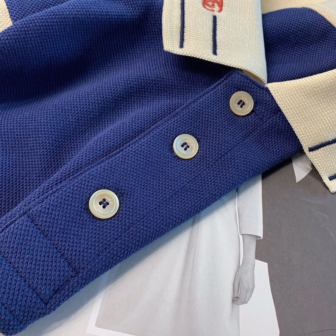 Ralph Lauren G Embroidered Blue Patchwork POLO - Image 6