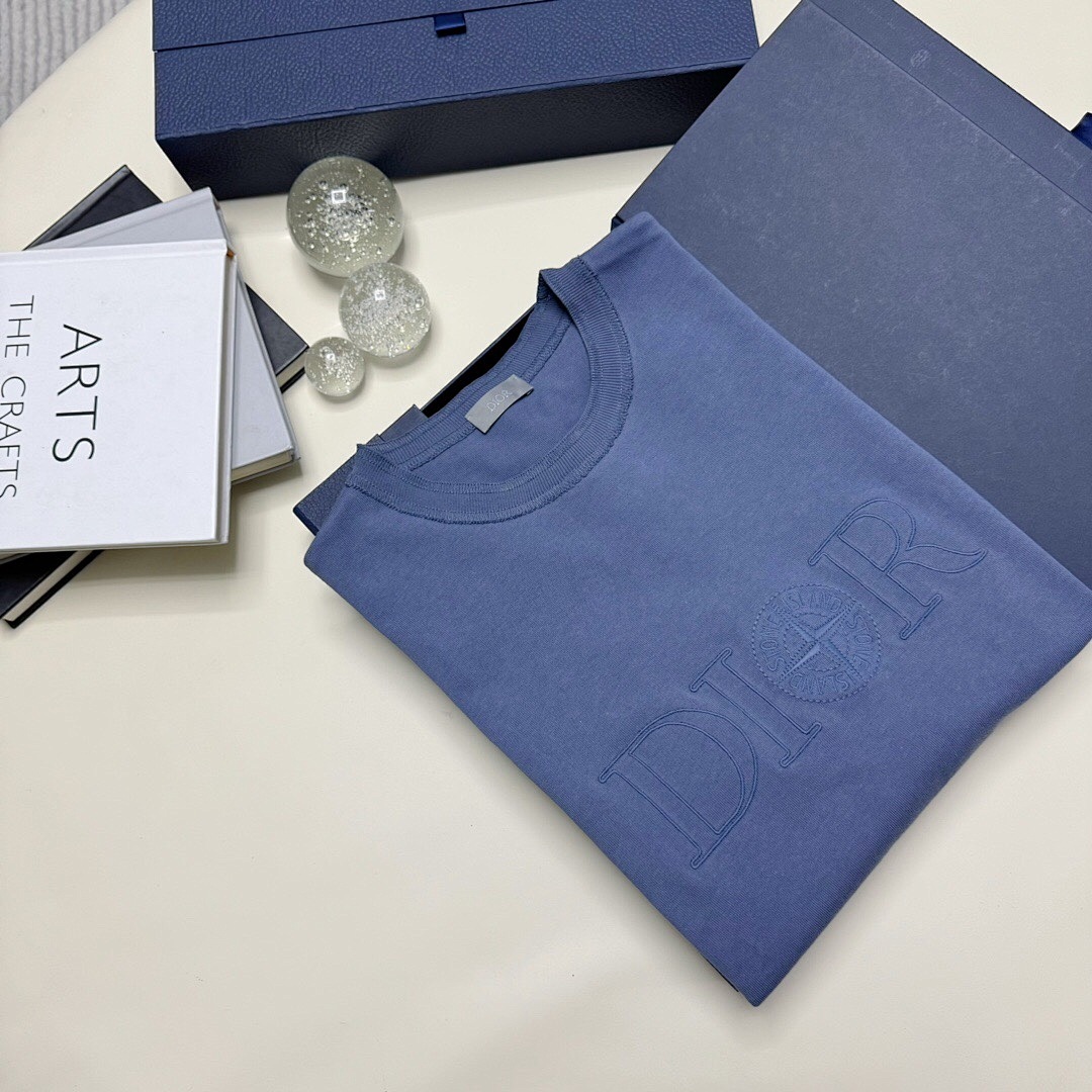Unbranded DR Star Label Collab Short Sleeve (Blue) - Image 8