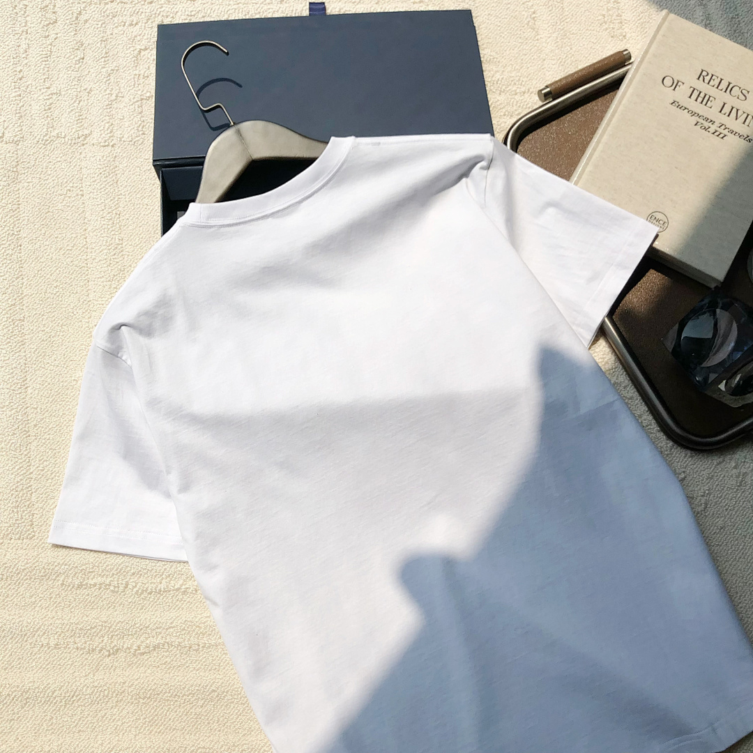 Unbranded DR Embroidered T (White) - Image 4