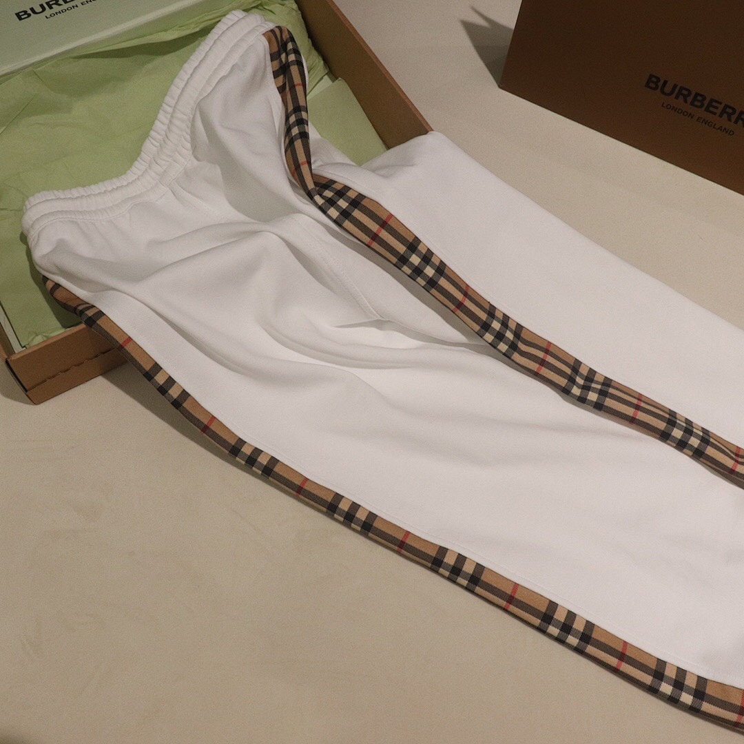 Burberry BR Plaid Long (White) - Image 9