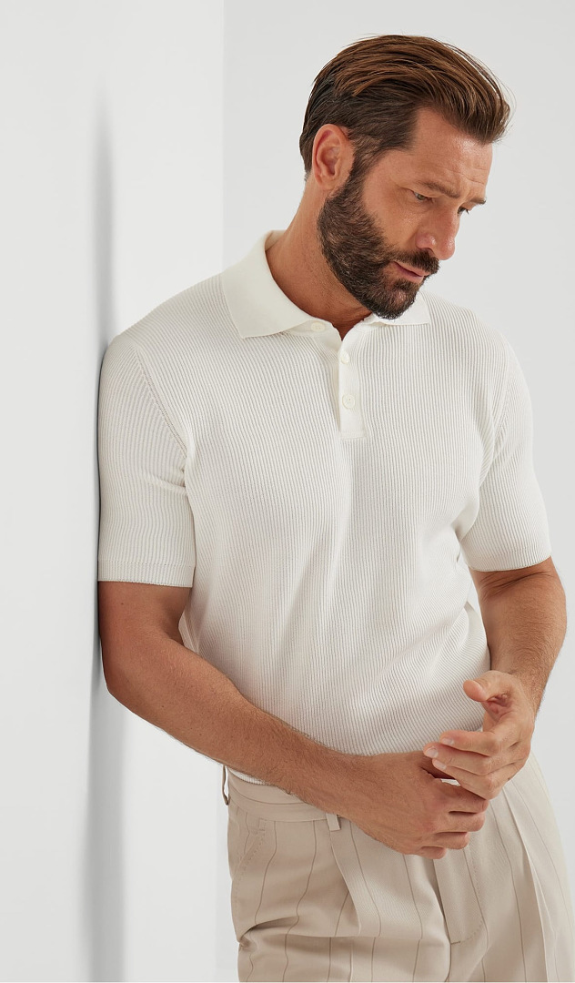 Ralph Lauren White Solid POLO - Image 14