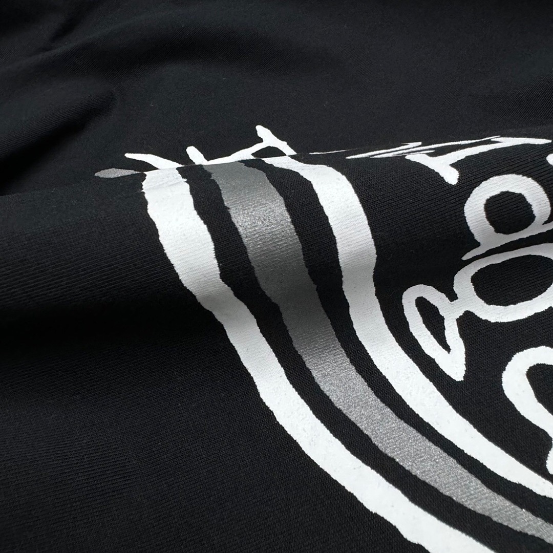 Balenciaga Print Short Sleeve (Black) - Image 7