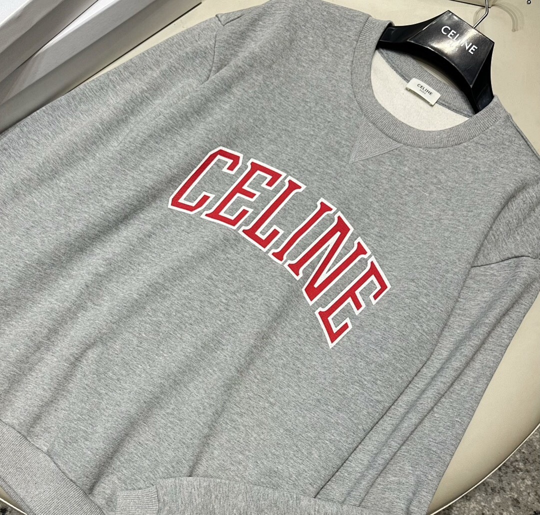 Celine C Red Collar Print - Image 6