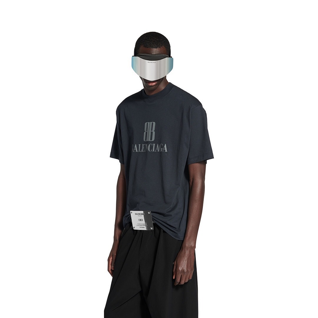 Balenciaga BB Print Short Sleeve - Image 14