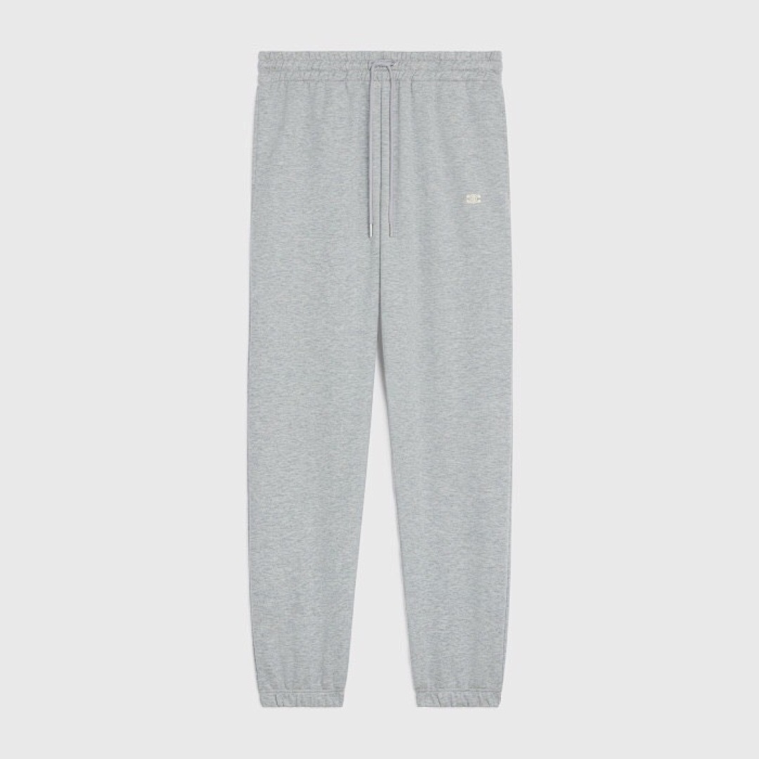 Celine CC Small Label Embroidered Long (Grey)