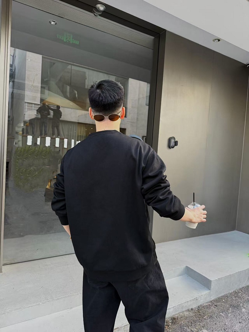 Unbranded Triple Label Long Sleeve (Black) - Image 18