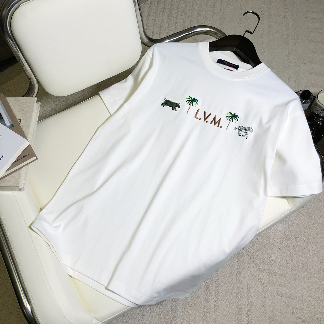 Unbranded Strap Embroidered T (White) - Image 8