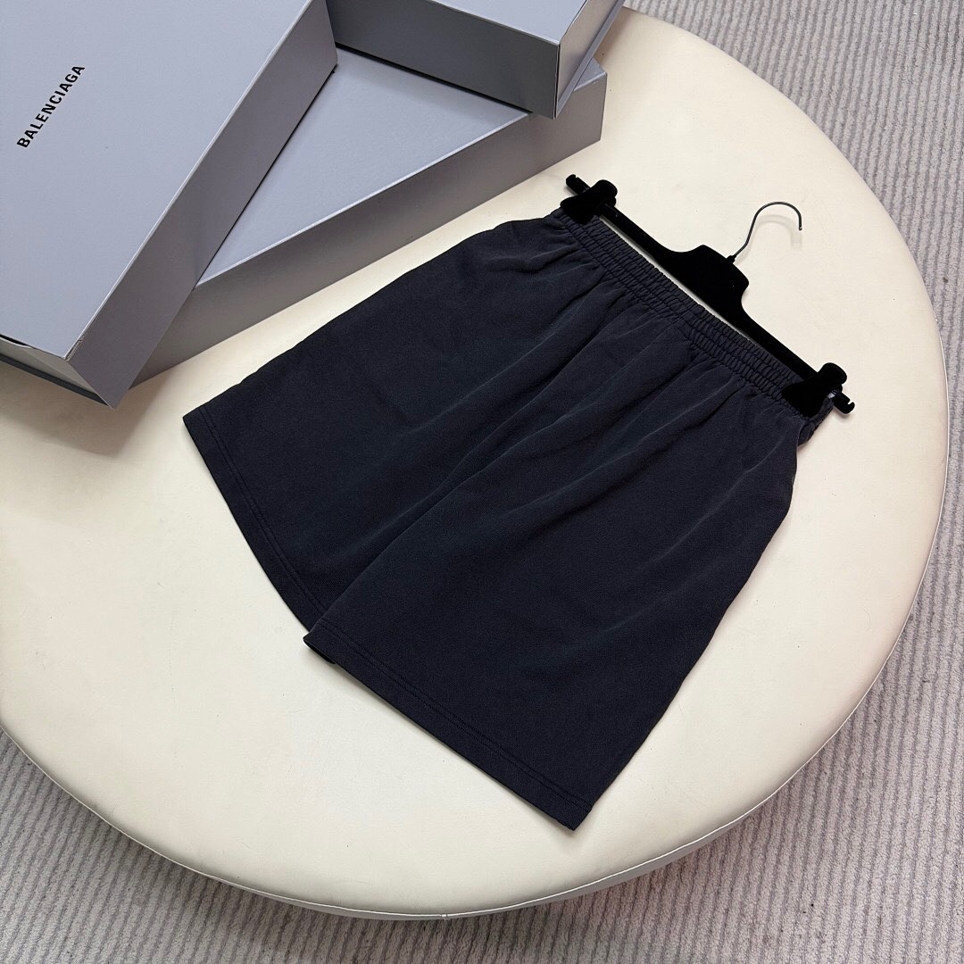 Balenciaga Collab Short (Washed Black) - Image 6