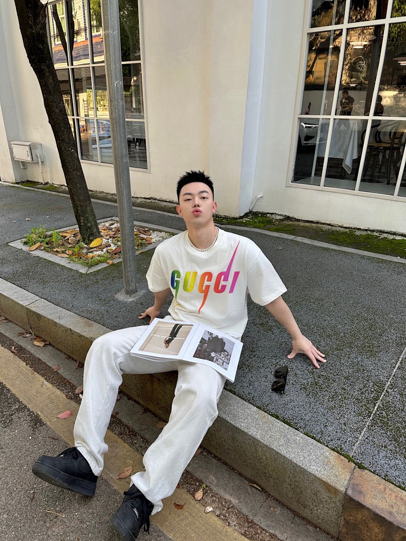 Gucci Color Electric Short Sleeve (White) - Image 16