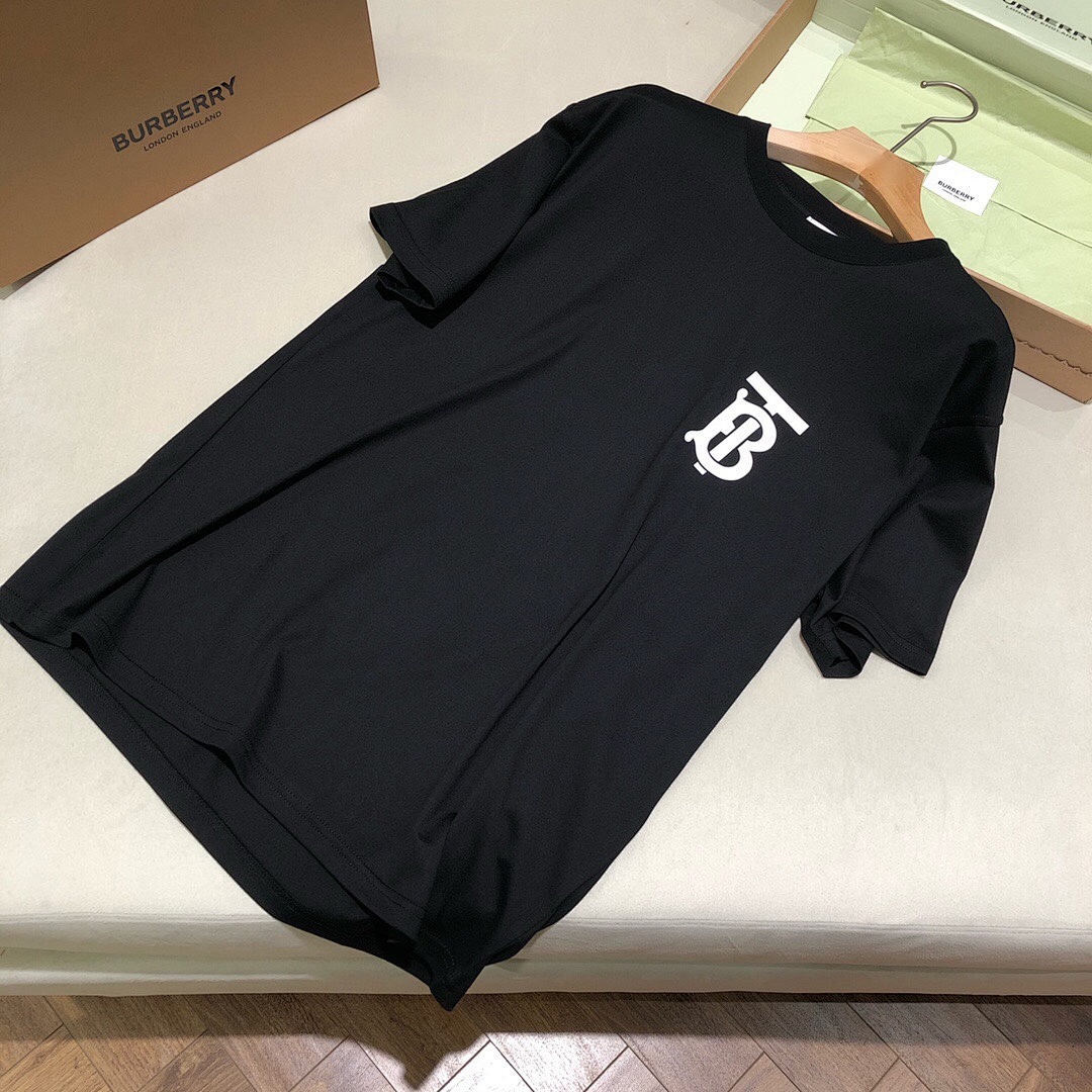 Burberry BT Short Sleeve (Black) - Image 4