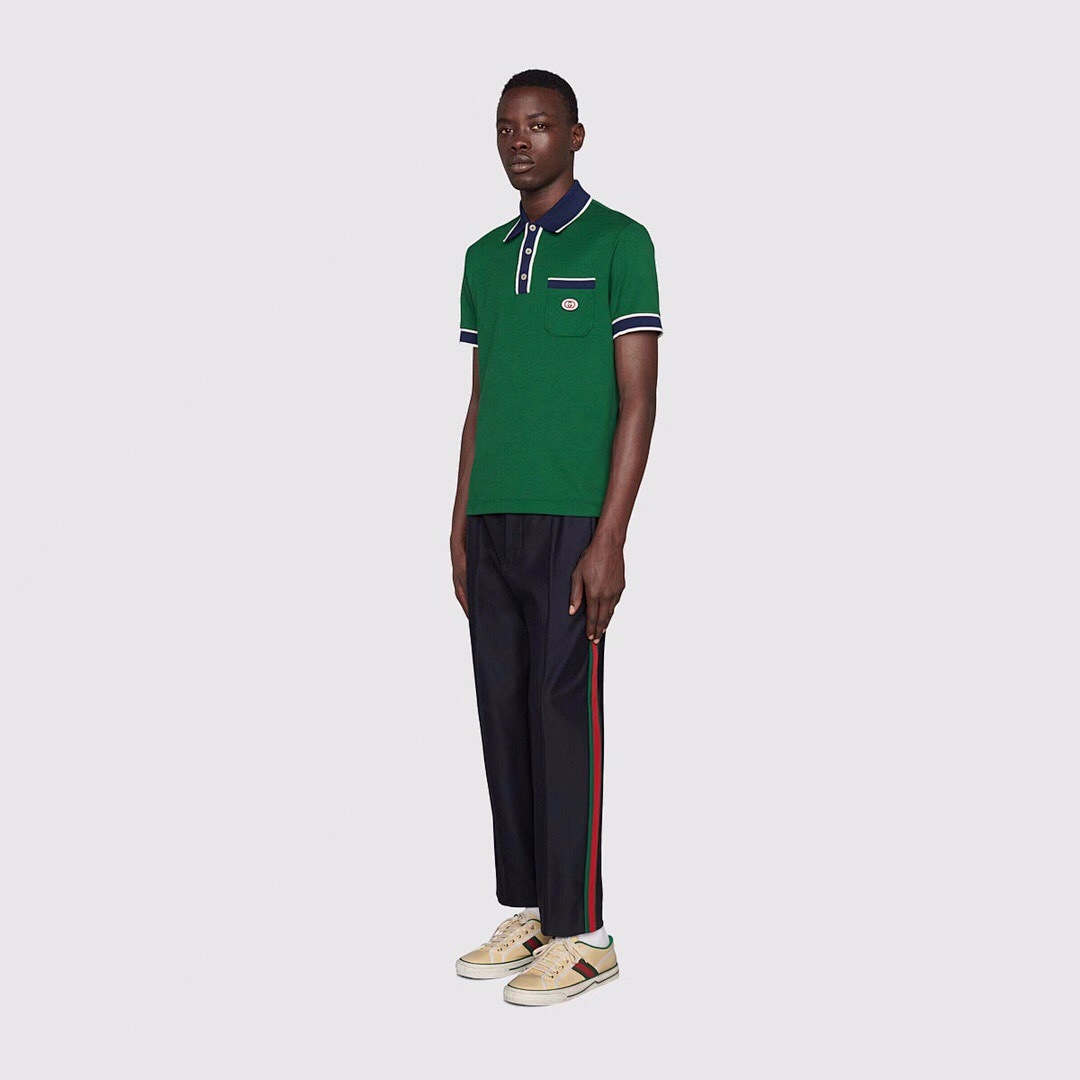 Ralph Lauren Green Blue White POLO - Image 12
