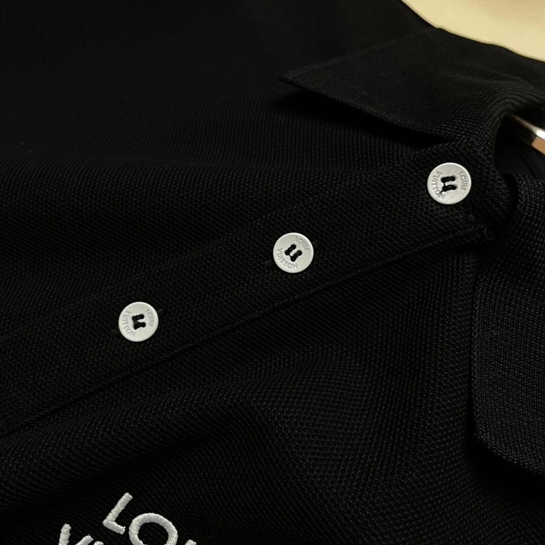 Ralph Lauren Embroidered Polo (Black) - Image 7