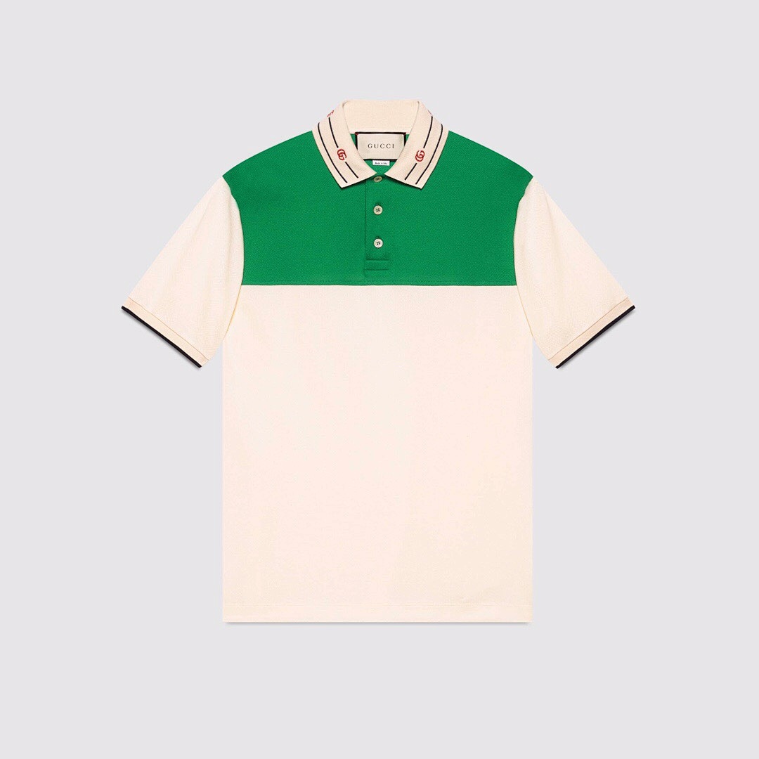 Ralph Lauren G Embroidered Green Patchwork POLO