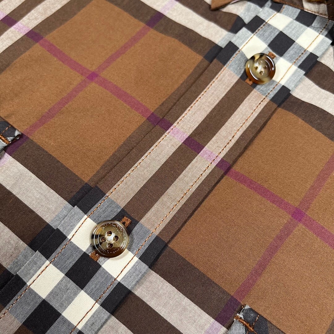 Burberry BR Stitching Plaid - Image 10