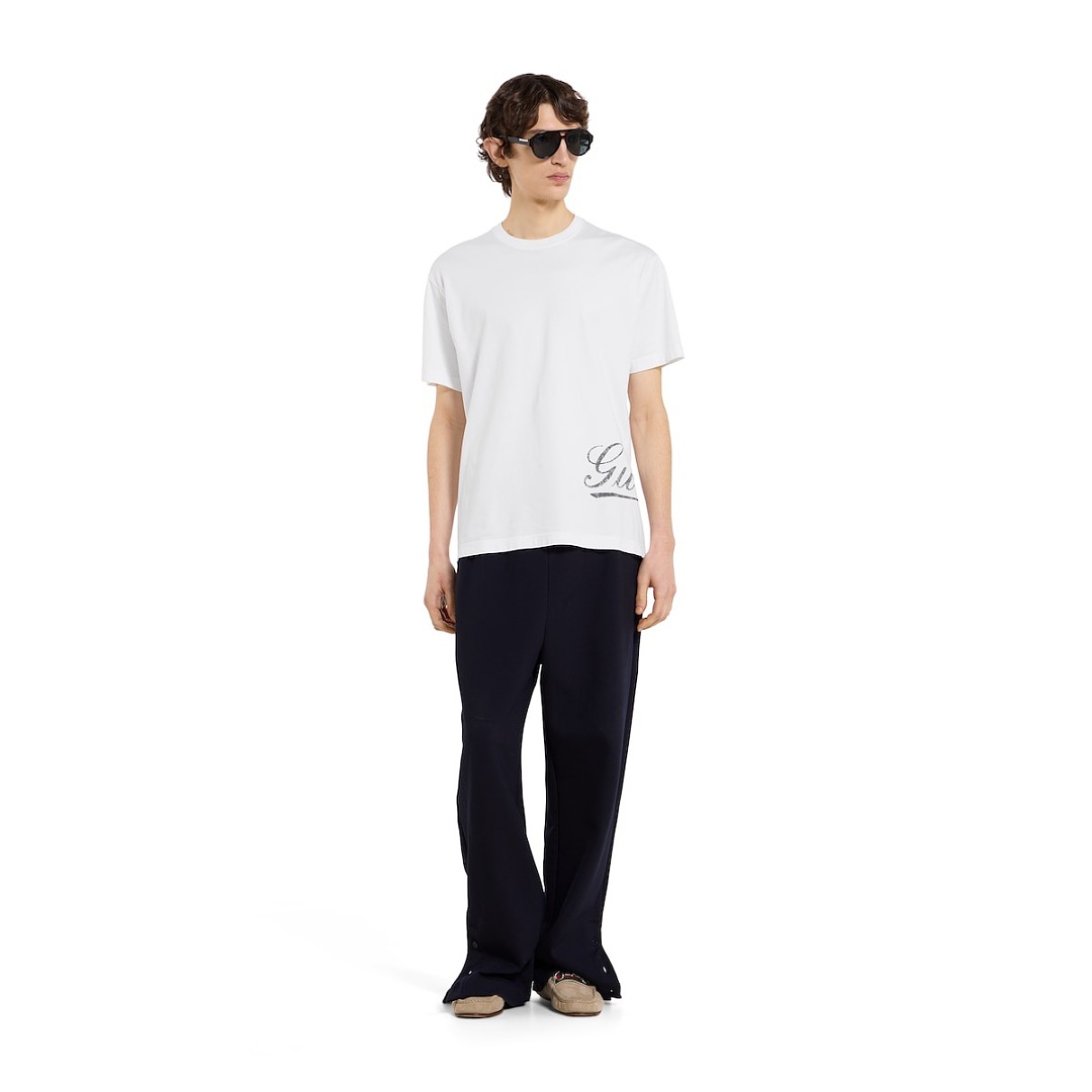 Gucci White Cotton T - Image 13