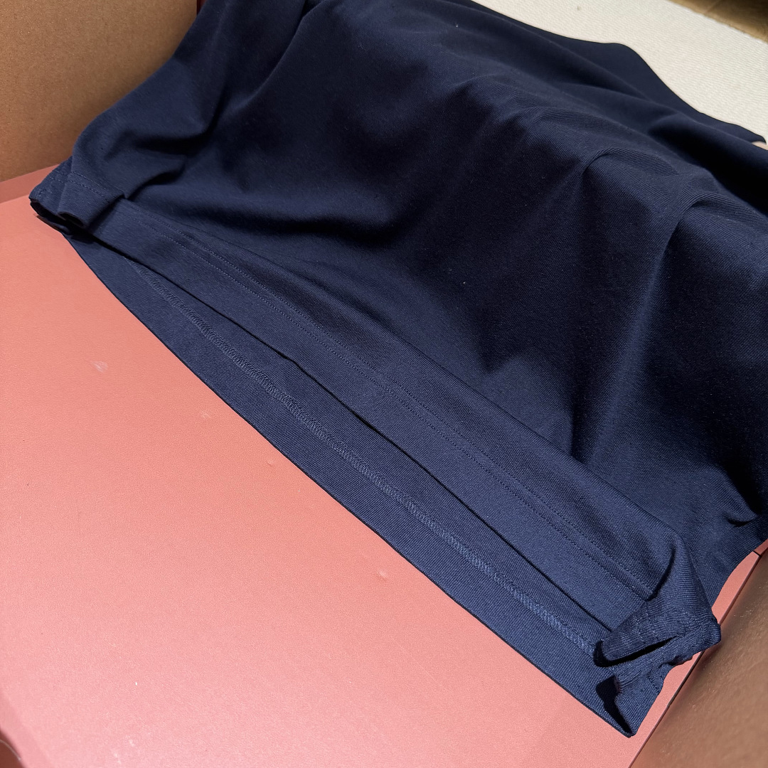Ralph Lauren Silk Cotton POLO (Navy) - Image 8