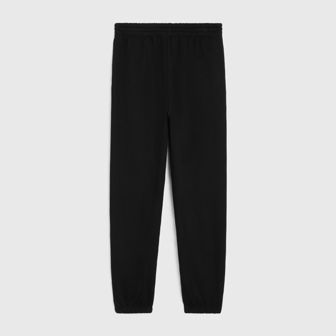 Celine CC Small Label Embroidered Long (Black) - Image 2