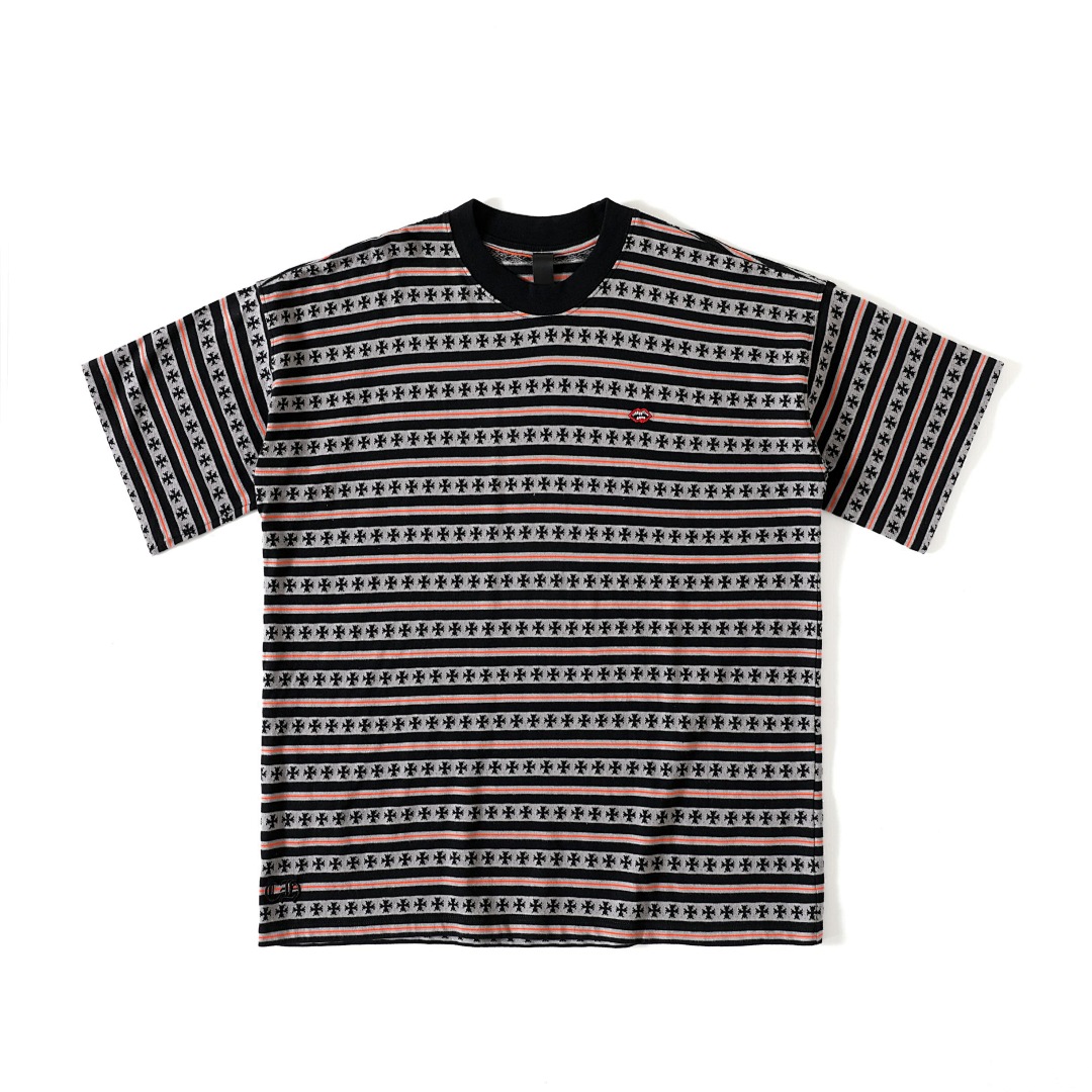 Unbranded Embroidered Short Sleeve (Coffee) - Image 3
